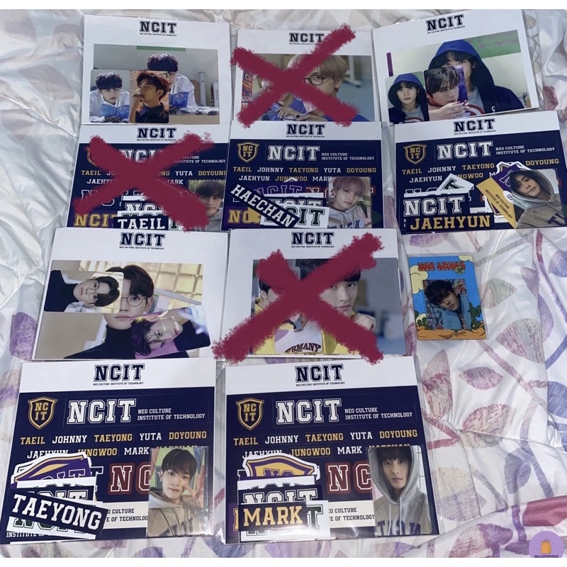 Removable laptop deco ncit sealed jaehyun taeyong mark haechan