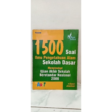 BUKU 1500 SOAL ILMU PENGETAHUAN SEKOLAH DASAR