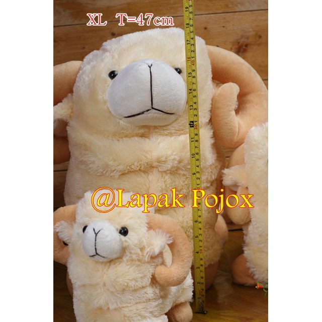 Boneka Domba Tanduk size XL