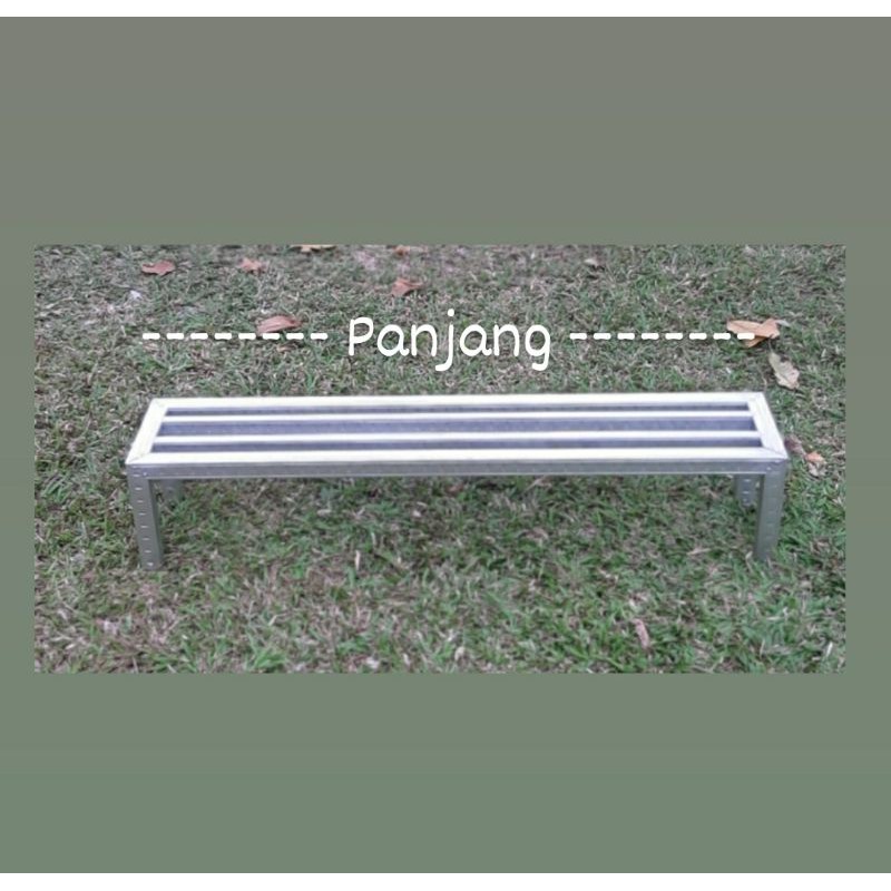 Rak tanaman 1 tingkat / Rak baja ringan