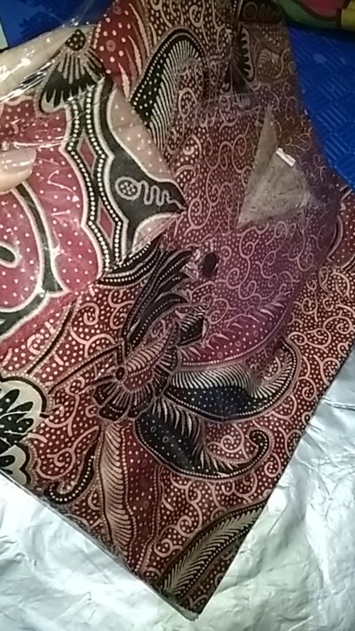 Kemeja Batik Pria Size M L Xl Xxl Slim