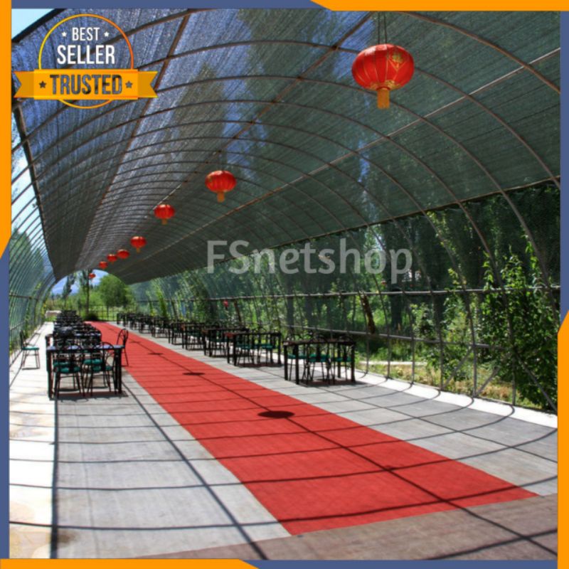 Jaring Paranet 90% Import Korea Jaring Peneduh Tanaman/Jaring Tanaman/Paranet Murah