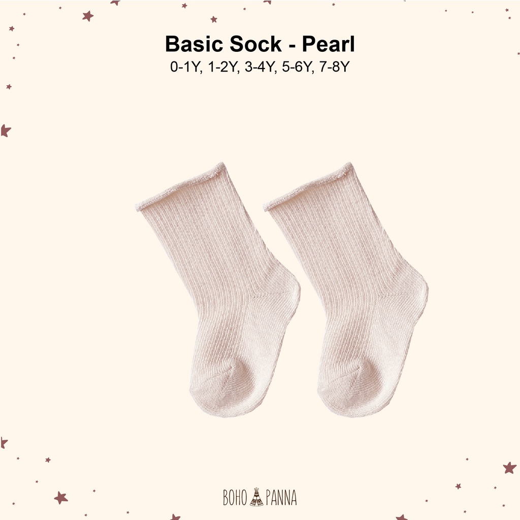 BOHOPANNA - BASIC SOCK - KAOS KAKI ANAK