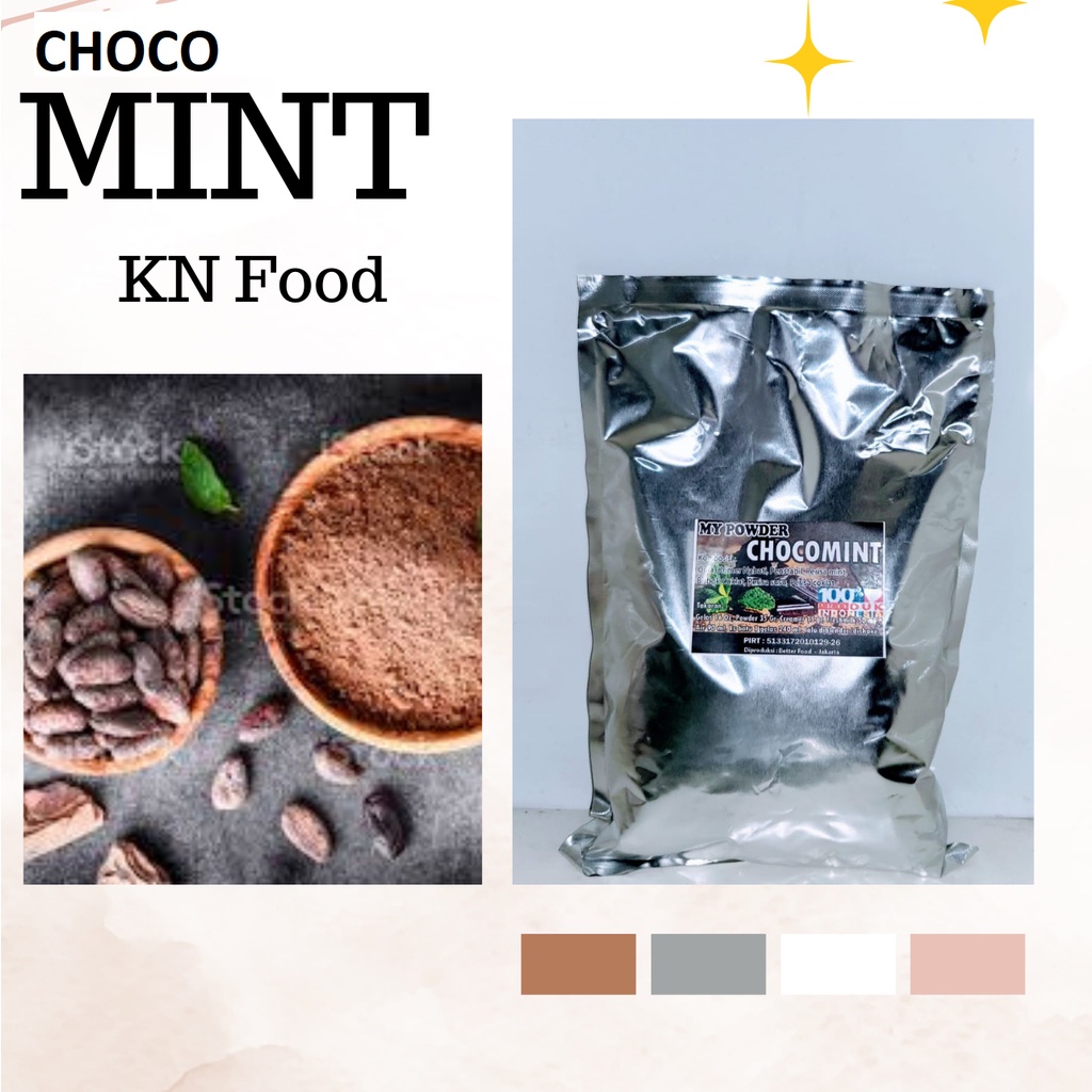 

Powder Bubble Drink Rasa Choco Mint 1kg - Powder Coklat Mint 1000gr