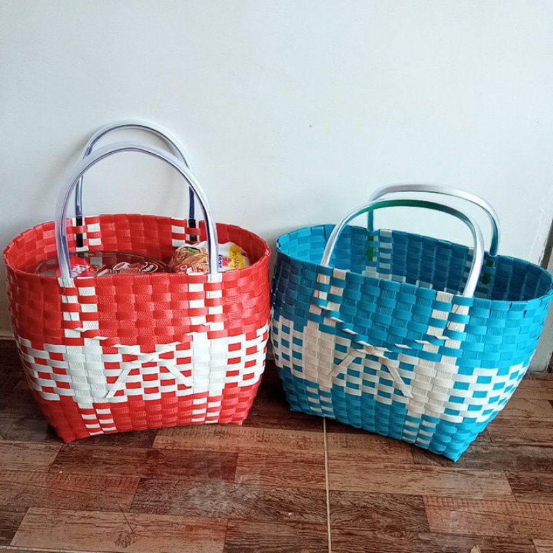 tas anyaman benduk tanggung