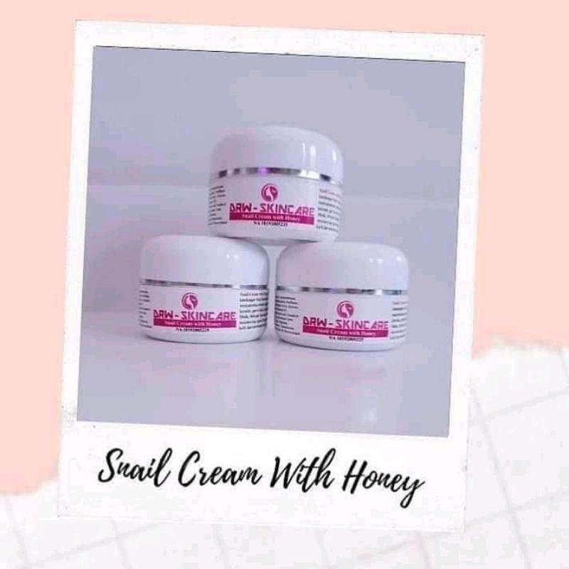 snail cream with honey