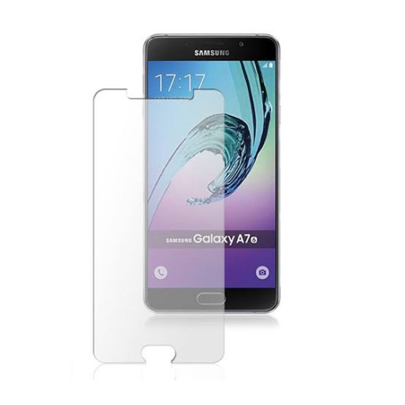 Tempered glass samsung a7 2016/ a710 Bening transparan