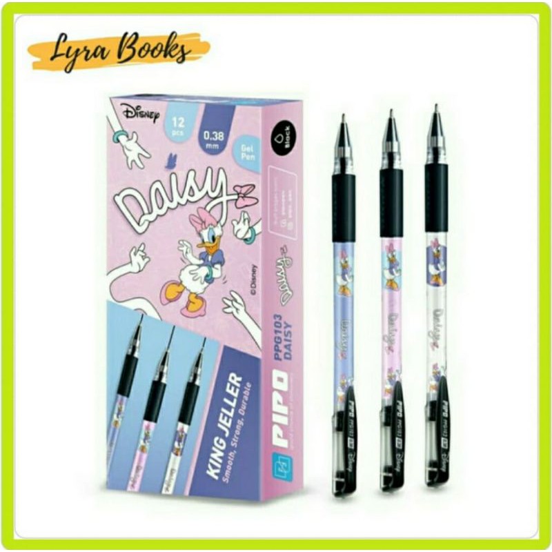 

Pulpen Gel Karakter Disney - Ballpoin Gel Pipo PPG100