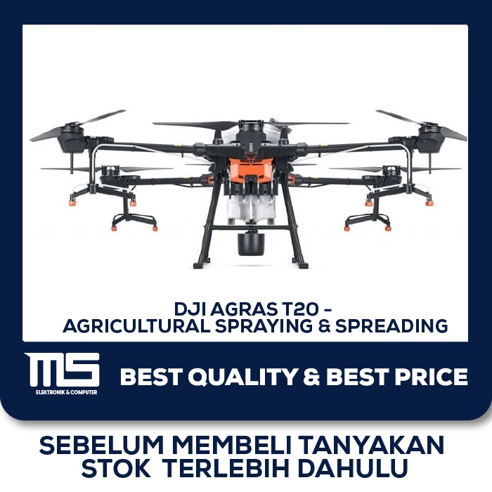 DRONE DJI AGRAS T20 - AGRICULTURAL SPRAYING & SPREADING