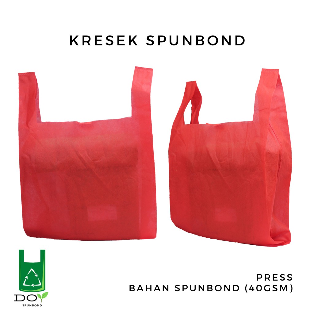 

TERMURAH! TAS SPUNBOND KRESEK 36x55x15 / TAS SOUVENIR / TAS KAIN / GOODIE BAG / TOTE BAG
