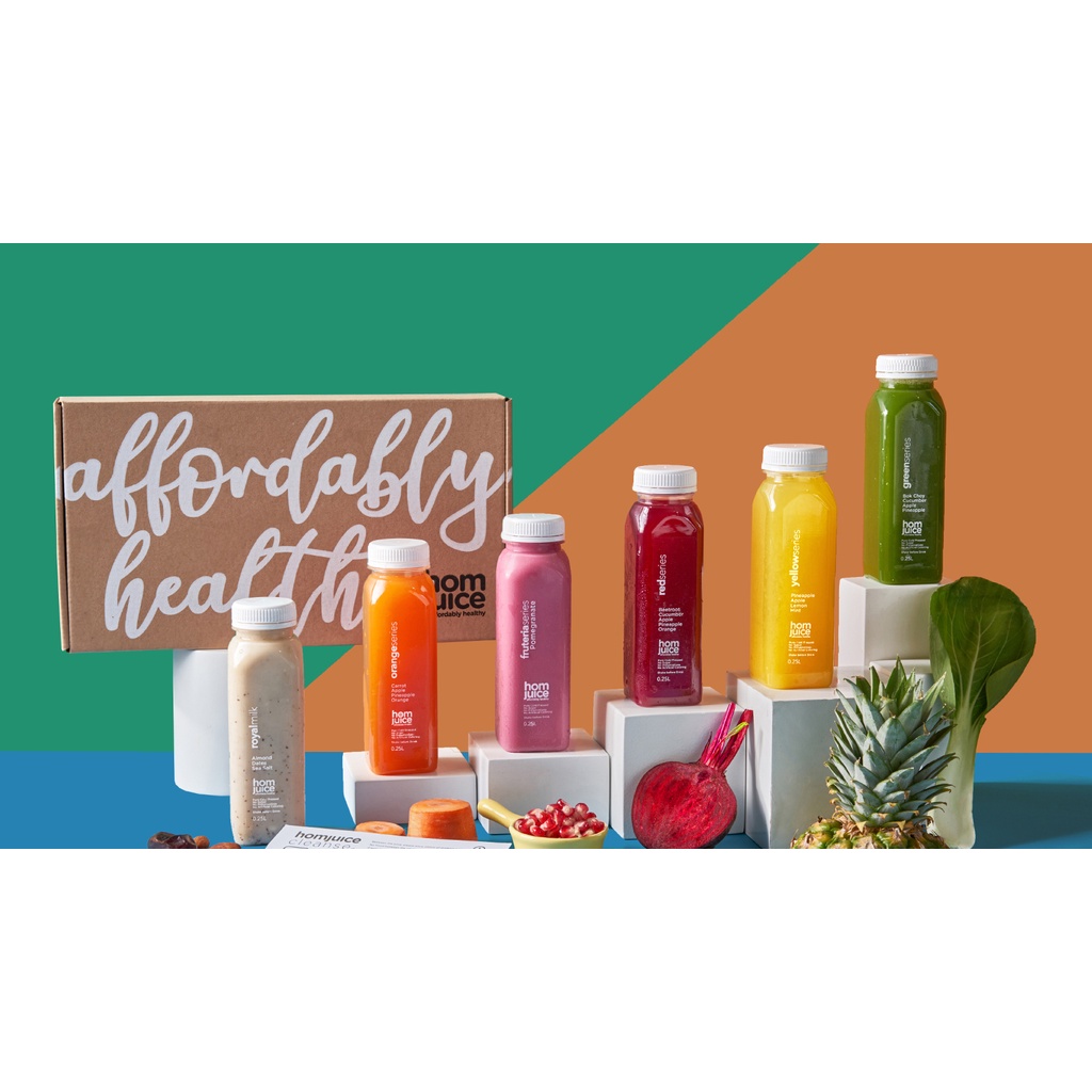 

Cleanse Detox Cold-Pressed Juice by Homjuice