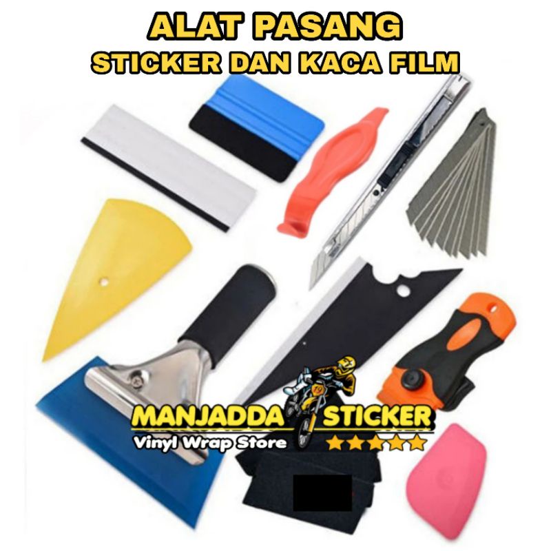 ALAT PASANG STIKER KACA FILM