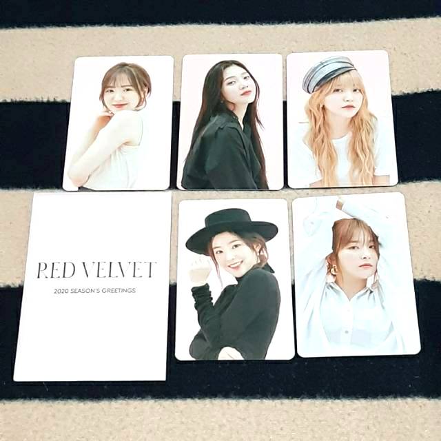 RED VELVET Season's Greeting Benefit Photocard - Withdrama (Seasons Greetings 2020 SG PC Seulgi joy