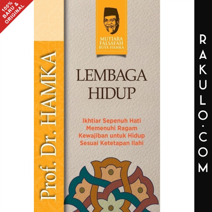Buku Mutiara Falsafah Buya Hamka - Lembaga Hidup - Prof. Dr. Hamka