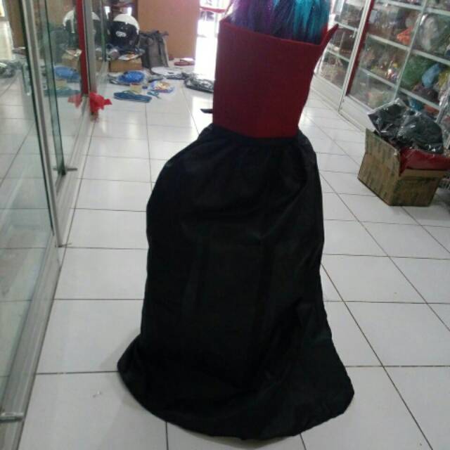 Jubah hallowen anak drakula 75 cm