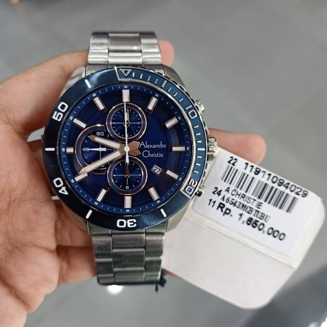 Alexandre Christie Jam Tangan Pria Original AC6543