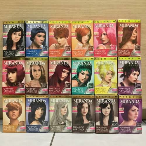 MIRANDA HAIR COLOUR/SEMIR RAMBUT 30 ML
