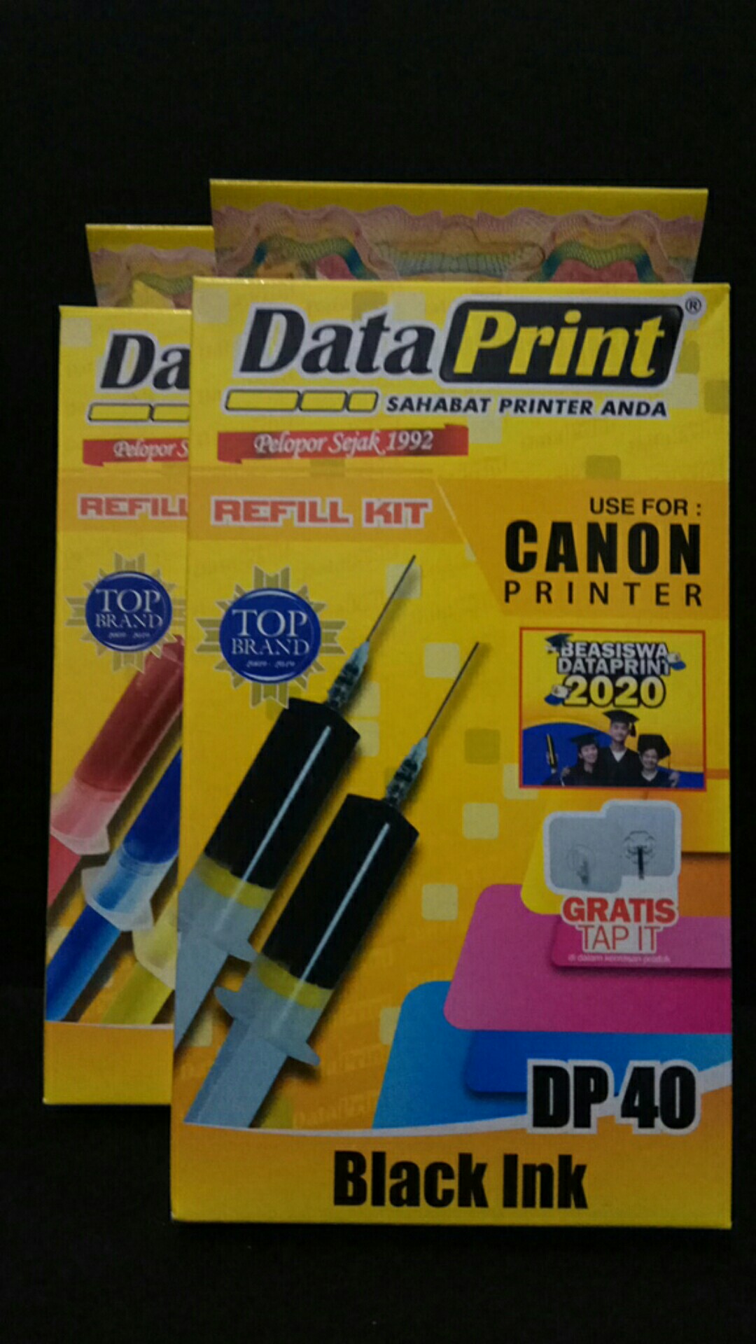Tinta printer Data Print Black Dp40 Canon universal Shopee Indonesia