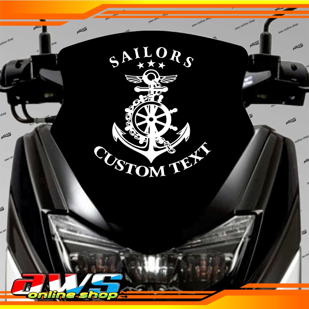 

Sticker Visor Custom