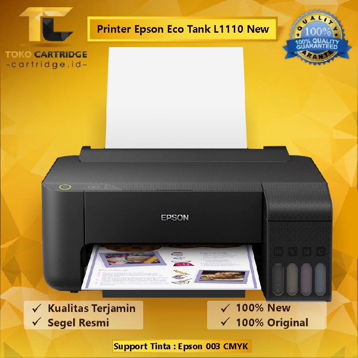 Printer Epson Ecotank L1210 New Original Eco Tank InkTank Ink Tank Infus Inkjet Penerus Print Warna Pengganti L1110