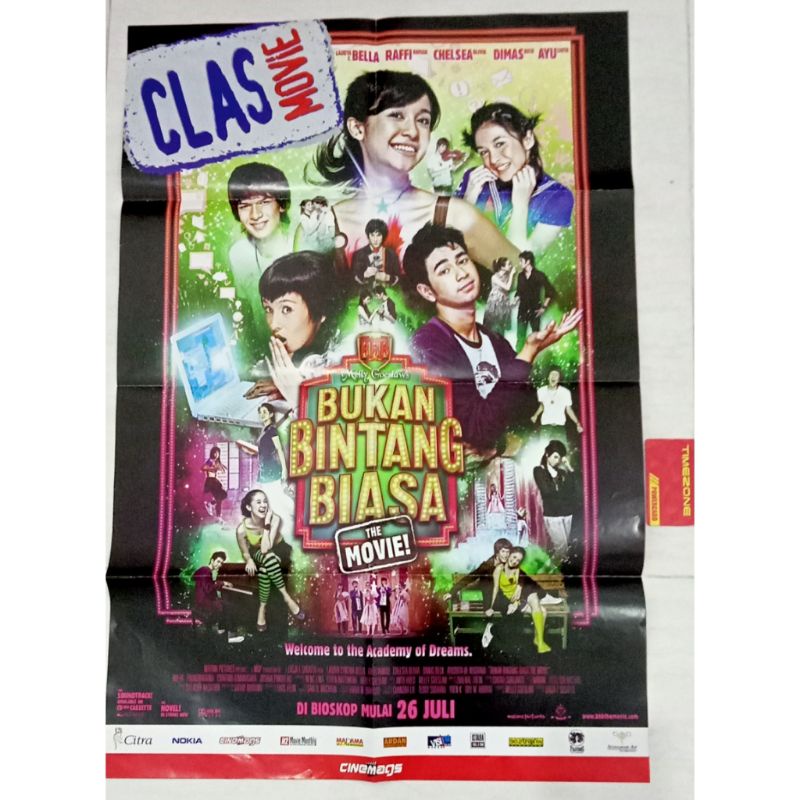 poster Jumbo bukan bintang biasa bonus majalah cinemags