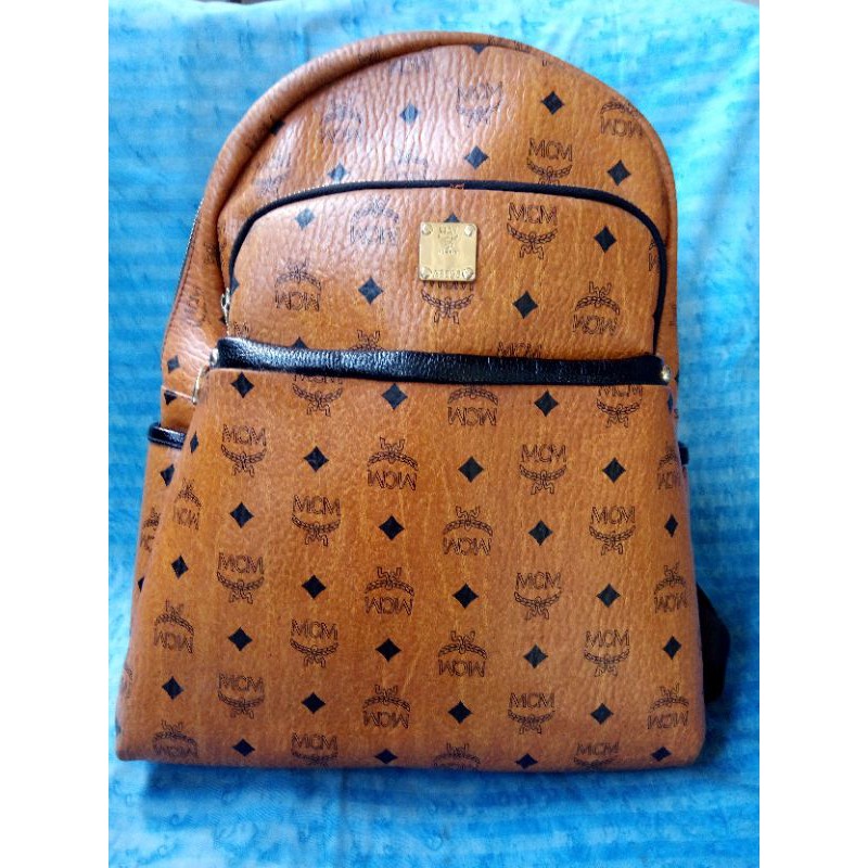 tas ransel MCM punggung backpack prealoved second