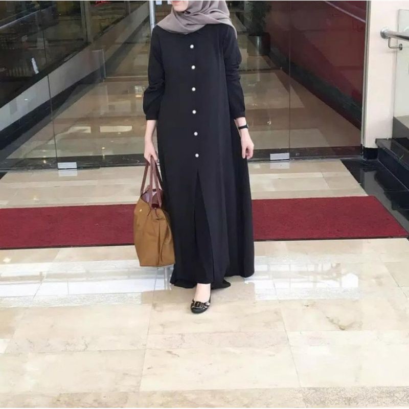 Adinda Dress Gamis Wanita Dress Muslimah Fashion
