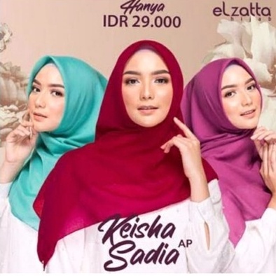 ELZATTA SEGIEMPAT POLOS/Keisha Sadia