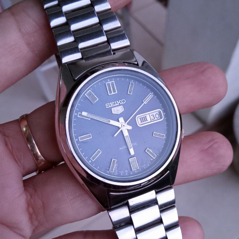 Seiko5 Automatic cal 7009-3040 Blue Dial Sunburst