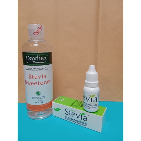 

paket daylisz stevia +stevia tetes pemanis alami non kalori cocok untuk diet dan cegah diabet