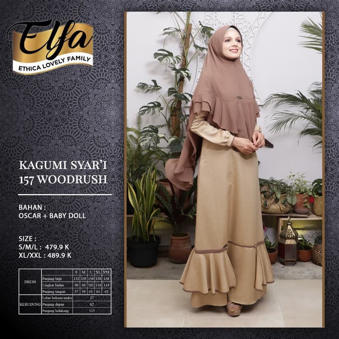 GAMIS TERBARU 2020 ETHICA KAGUMI SYARI 157 WOODRUSH