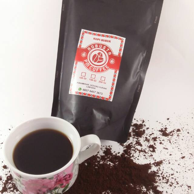 

Bubuk kopi robusta pm coffee