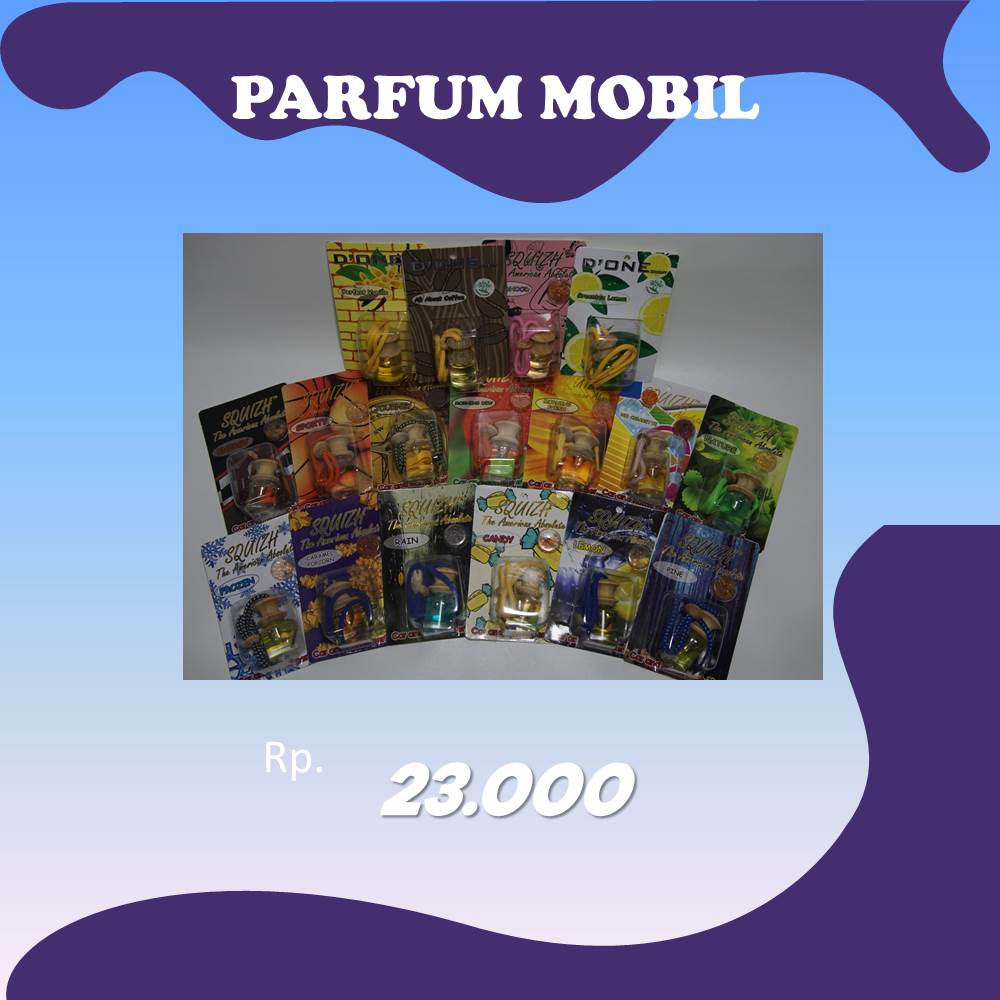 PARFUM MOBIL GANTUNG TUTUP KAYU