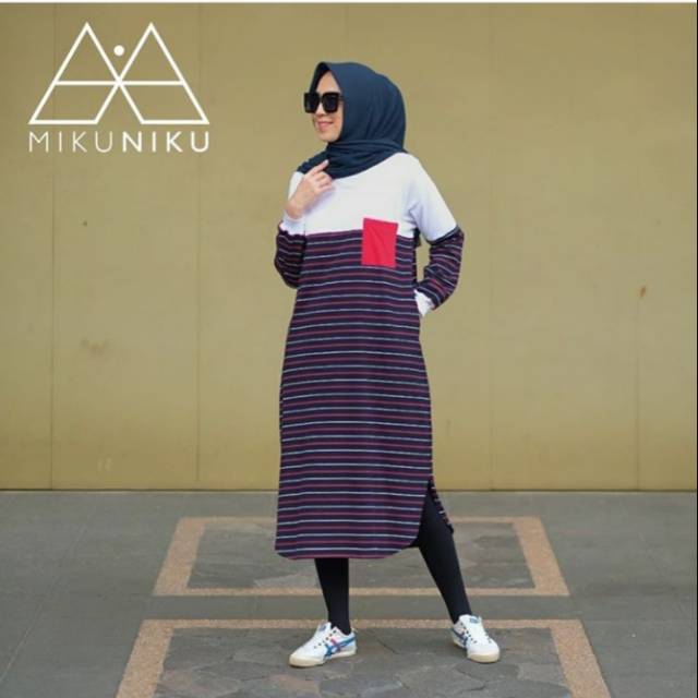 ZAHRA LONG TUNIK by MIKUNIKU INJI