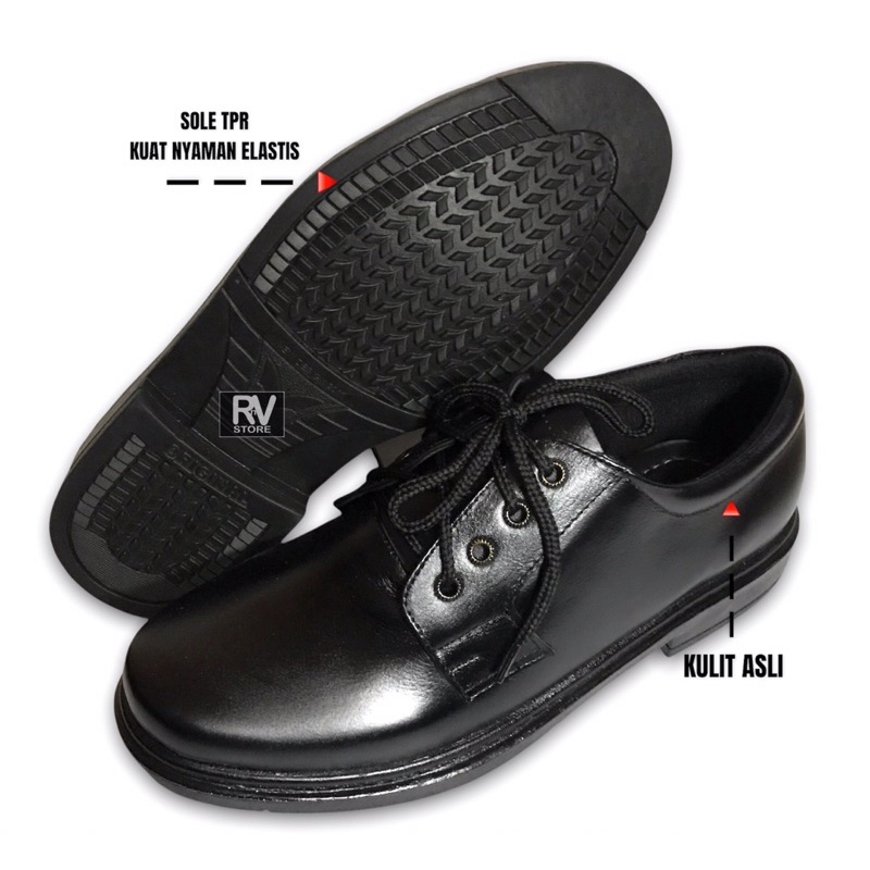 Sepatu Kantor Pria Sepatu Kulit Asli Sepatu Fantovel Pria Kulit Asli  Sepatu Kerja Pria Kulit Asli