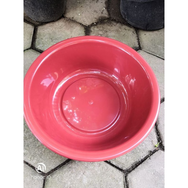 SUNLIFE Baskom Plastik Serbaguna Kuat Dan Tebal Diameter 35 Cm Basin Zebra