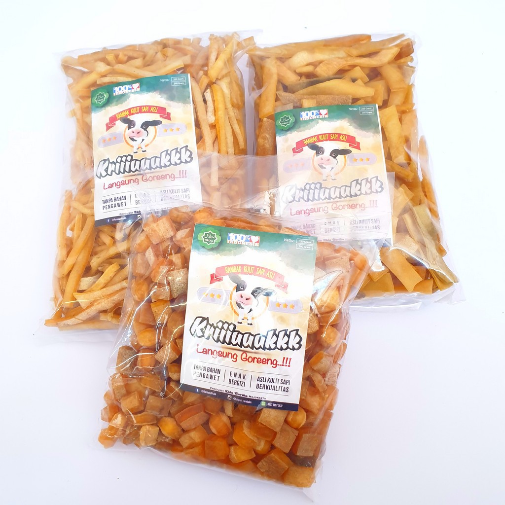 PRODUSEN KERUPUK KULIT SAPI KUALITAS PREMIUM KRECEK PRODUSEN KERUPUK KULIT SAPI KUALITAS PREMIUM KRECEK