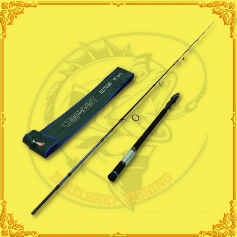 joran jigging g-tech competist 210cm pe 3 pe 4