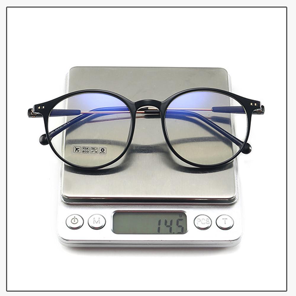 ❈ROWAN❈ Fashion Computer Goggles Radiation Protection Flat Mirror Eyewear Eyeglasses Vision Care Anti Blue Rays Unisex Transparent Frame Ultralight/Multicolor