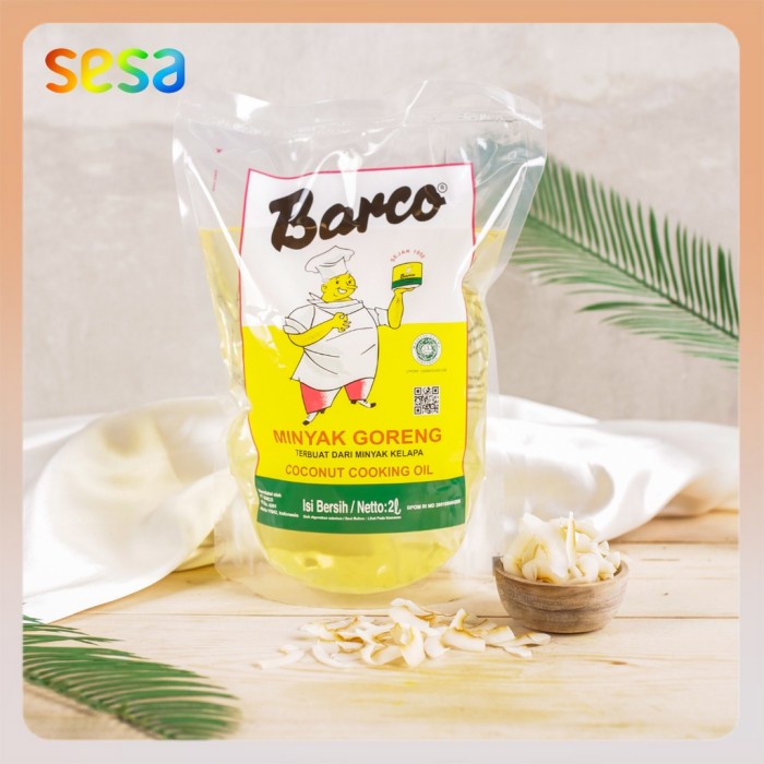 

Barco Minyak Kelapa Pouch 2 L