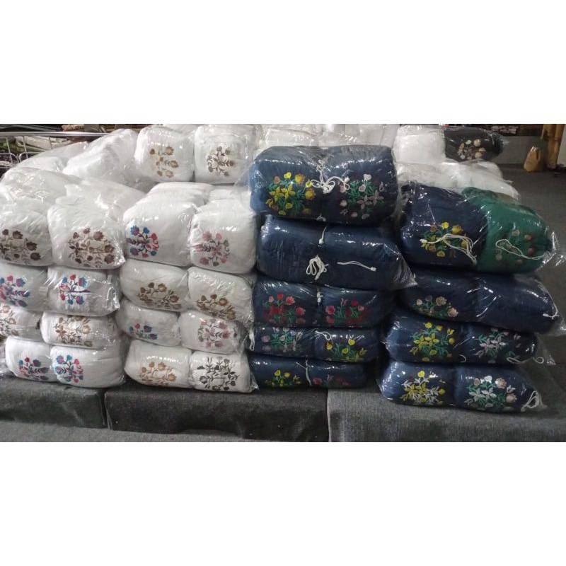 Mukena Parasut Bordir