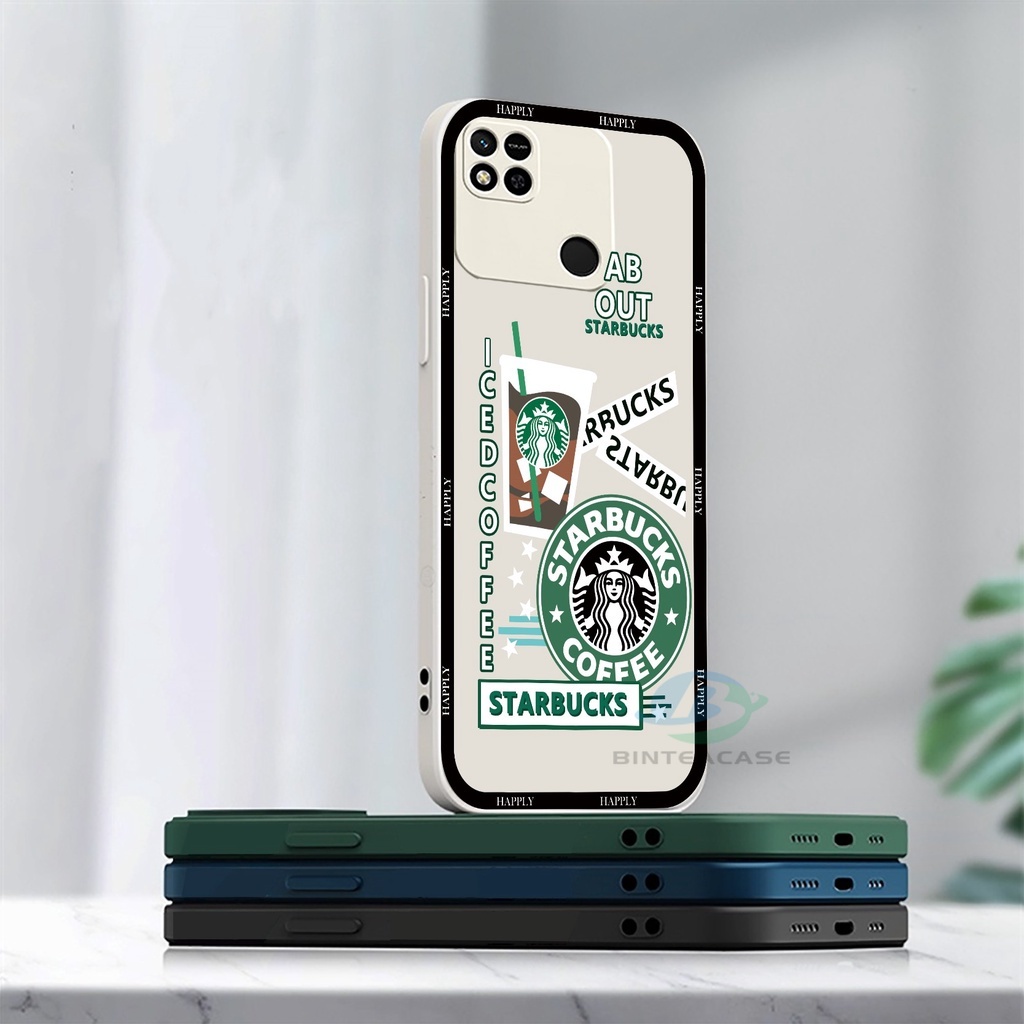 Casing Realme 10 C21Y C25Y C21 RealmeC35 C11 C25 C17 C15 C12 C3 C2 Realme 8i 7i 5 5i 6i 6Pro 7Pro Motif Kopi Kreatif Anti Jatuh Lembut Silicone Case Binteacase