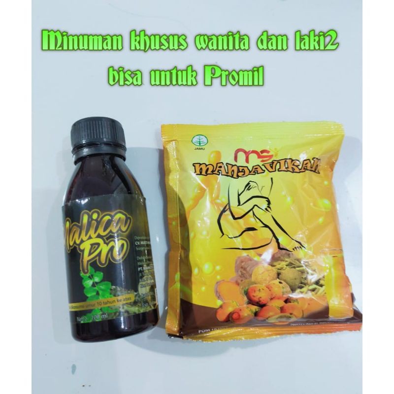 produk promil Manjavikan & Malica Pro MSI
