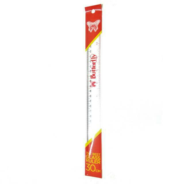 

Penggaris Butterfly 30cm
