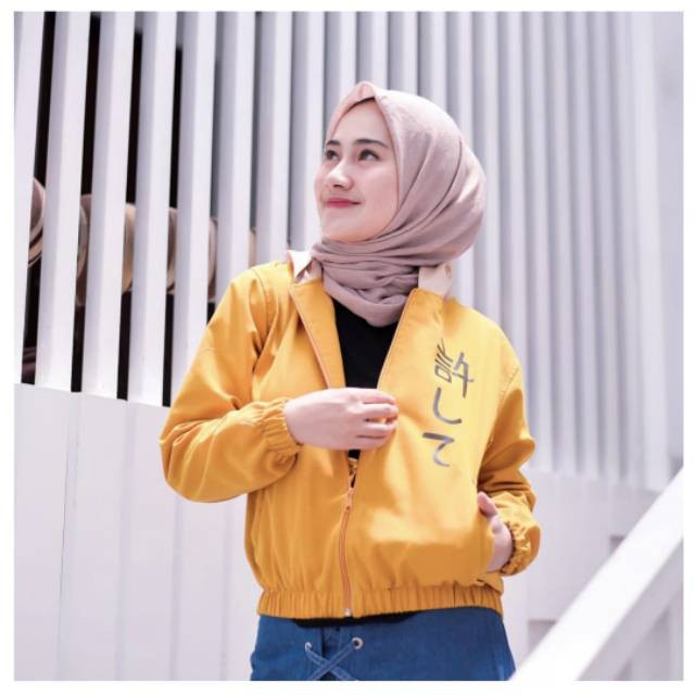 JAKET CHITA JAKET WANITA/ JAKET BOMBER CROP/ JAKET WANITA MURAH TERBARU DEWASA/ JAKET CEWEK BOMBER