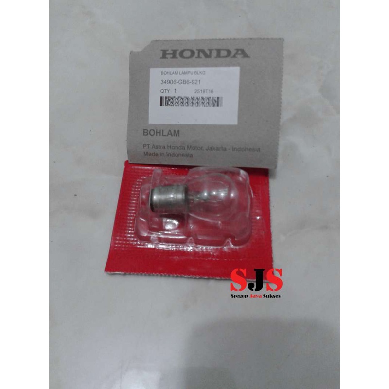 Lampu / Bohlam / Dop Stop Belakang Motor / Mobil AHM Honda Supra / Mio