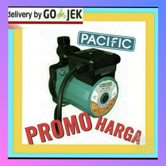 pompa air booster WASSER mini dorong 1 kran ,shower