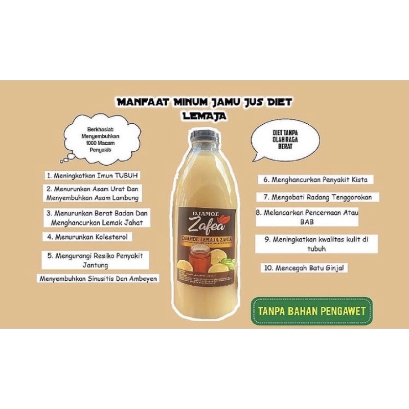 

djamoe diet Lemaja dan Bawang Lanang