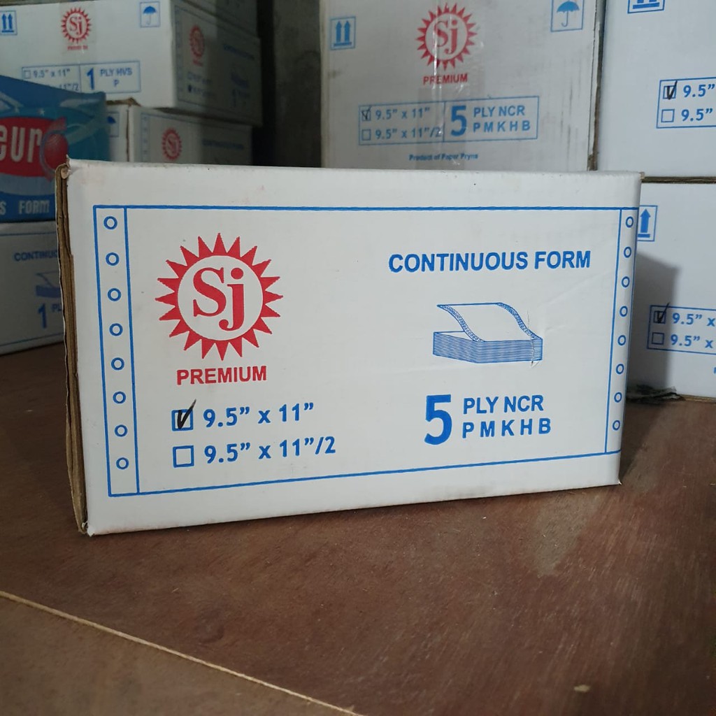 

CONTINOUS FORM 91/2x11 5 PLY UTUH DAN POTONG TENGAH CONTINOUS FORM 5 PLY