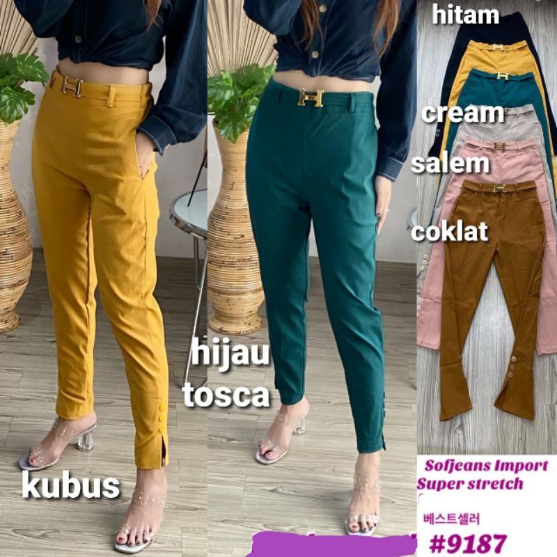 CELANA JUMBO SOFTJEANS PREMIUM SUPER STRETCH 9187